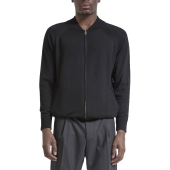 LES HOMMES Full Zip Sweater