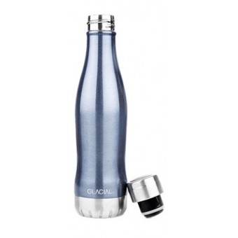 GLACIAL Bottle - Blue Metallic